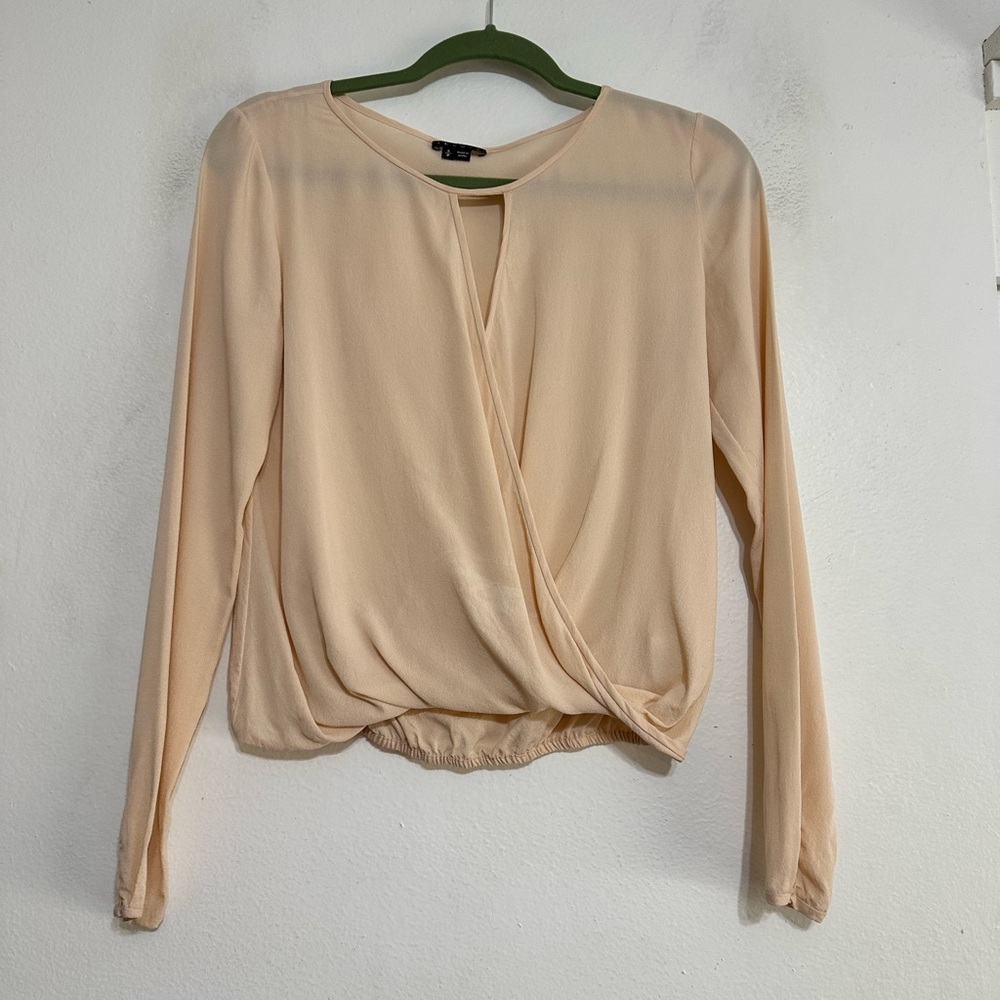Theory Silk Women's Wrap Top, Small